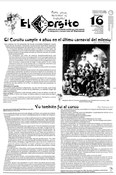 Revista El Corsito | Nros 16 al 20