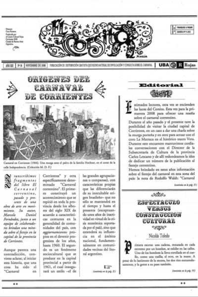 Revista El Corsito | Nros 36 al 40